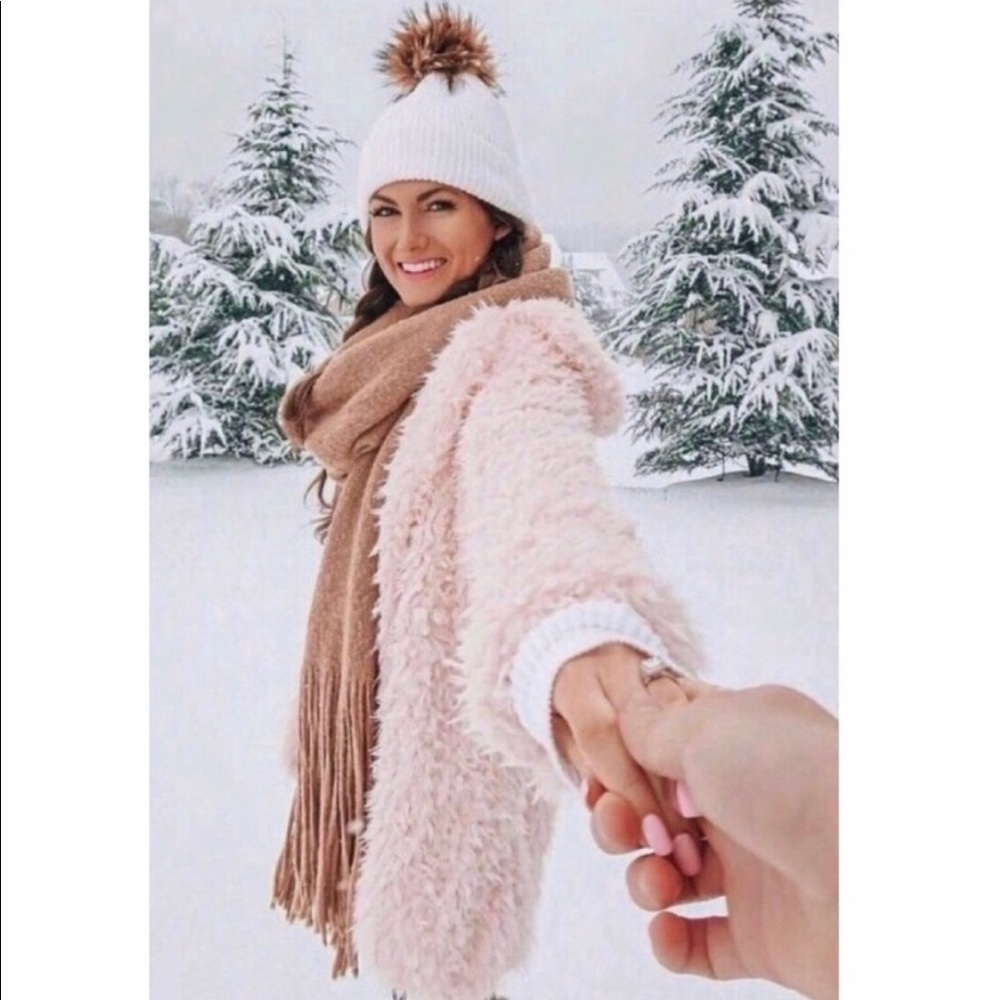 3 PACK | Paris’s Shaggy Faux Fur Coat - Pink